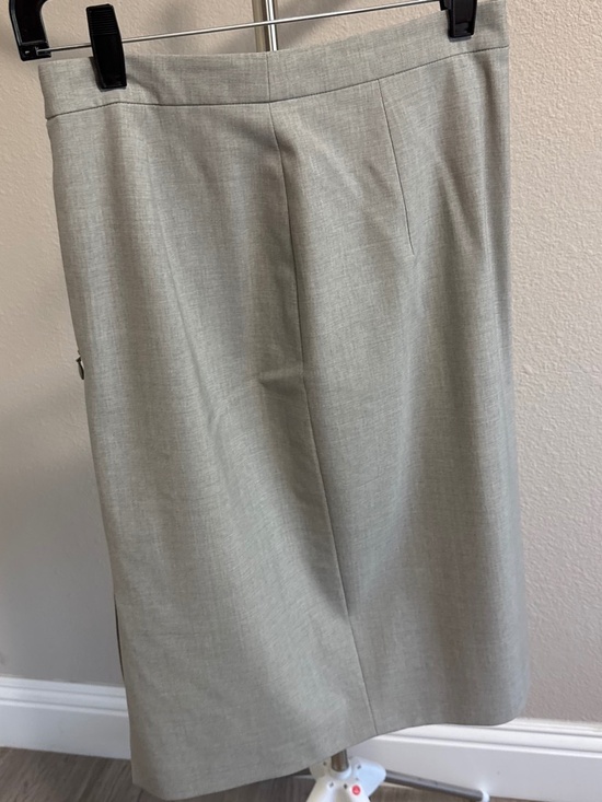 Theory Dresses & Skirts - Theory Gray wool midi skirt